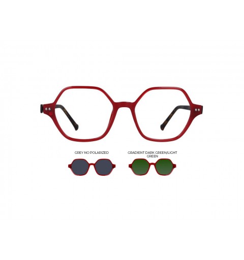 Montatura vista con Clip Magnetica Sole iGreenPlus Mod.IGPL031 - 11