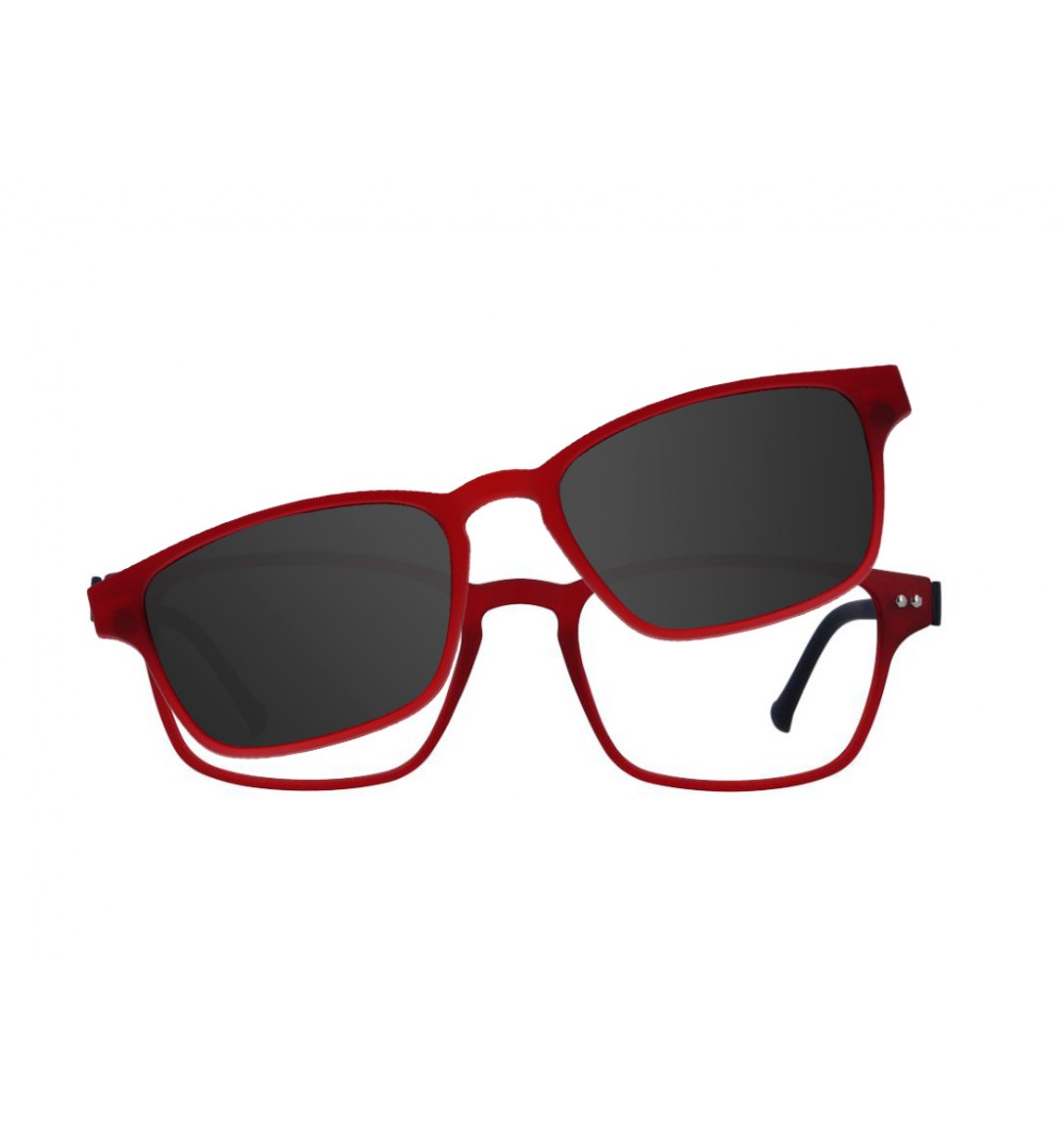 Occhiale da vista iGreenPlus Mod.IGPL014 con lenti AR e Clip Magnetica Sole - 4